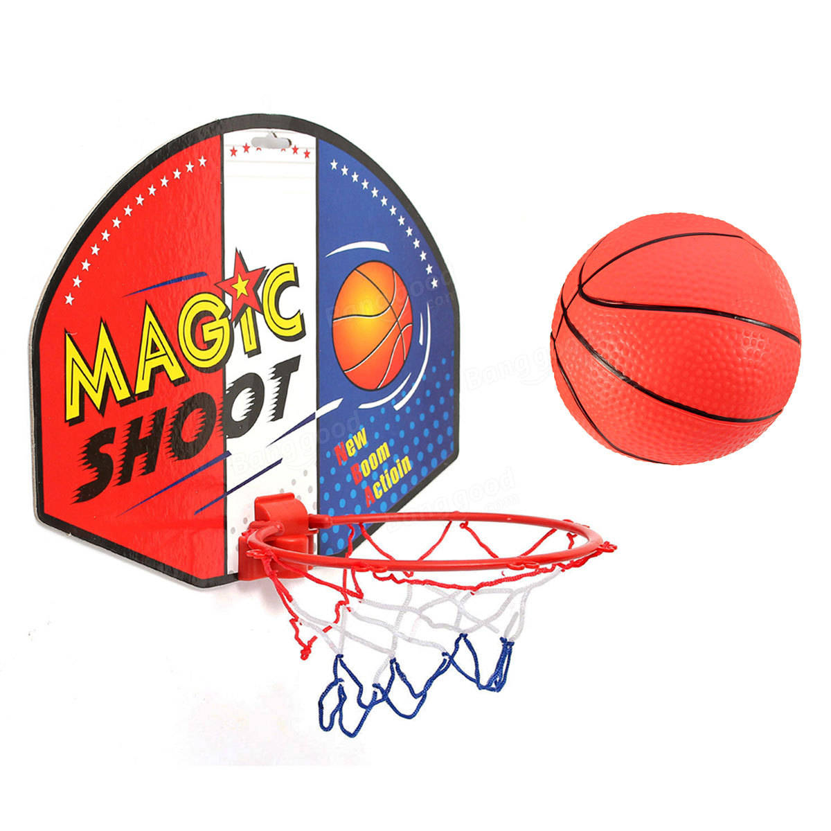 Promotional mini basketball set